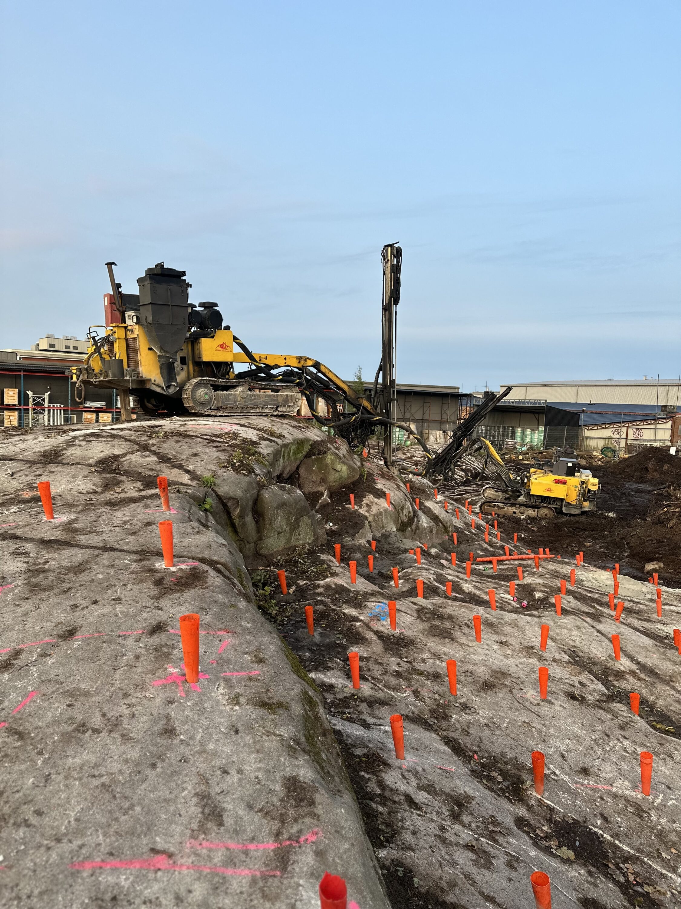 Bergsprängning Bergsprängning